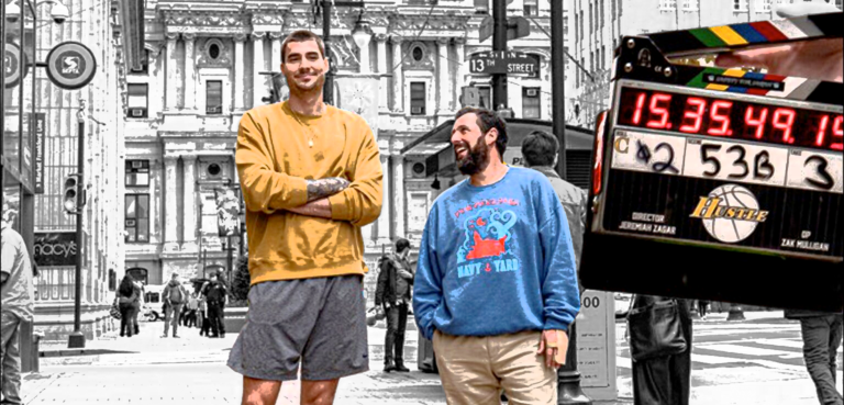 Hustle: Adam Sandler Spotted In Philly