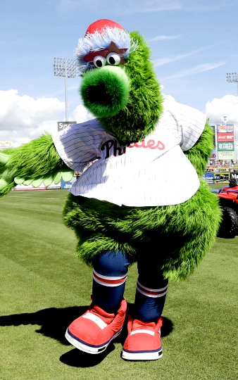 Phillie Phanatic Pelts Pig With Hot Dog Machine - Sports Illustrated